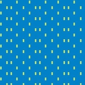 Tech Dots on Blue