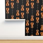 Violin Quilt Repeat - Black