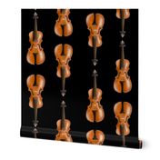 Violin Quilt Repeat - Black