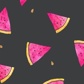 One Size || Pink & Yellow & Gold & Dark Grey || Watermelon n Seeds