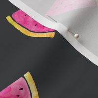 One Size || Red & Yellow & Pink & Dark Grey || Watermelon n Seeds