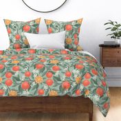 Summery Oranges | mediterranean vibes | large