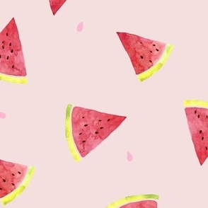 One Size || Red & Yellow & Pink & Pale Pink || Watermelon n Seeds