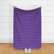 Sweet wine grapes horizontal stripes on dark violet Small scale
