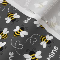 Small - Bee Mine - Dark Grey 