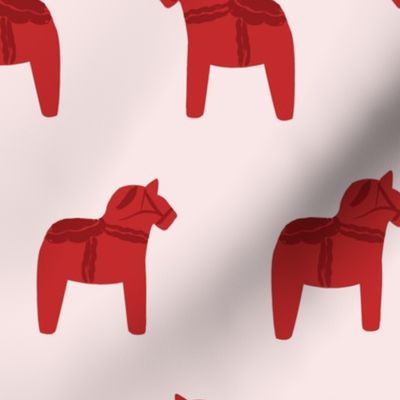 Swedish Dala Horse in Red