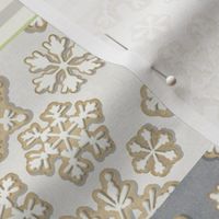 Merry Christmas Cut and Sew Bunting Banner on Sage and Muted Colors