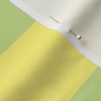 Light yellow and light green rugby stripe 3 inch