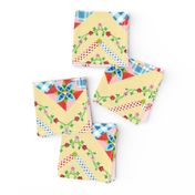 Country Days Zig Zag Cheater Quilt Design 2.5" squares