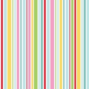 Retro Stripes -Granny's Quilt (Retro Christmas)