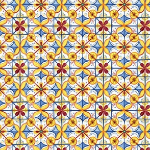 Spain - Andalusian patio tiles M