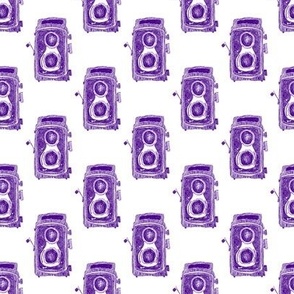 twin lens reflex violet purple