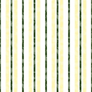 Vertical Yellow Green and White Textured Stripes