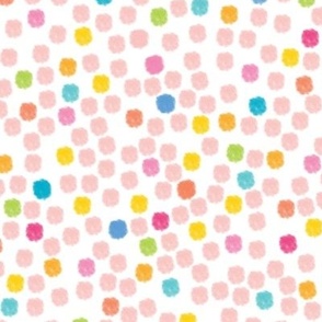 Cotton candy dots