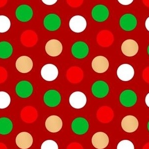 Christmas Polka Dots