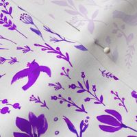 Birds_ lavender violet