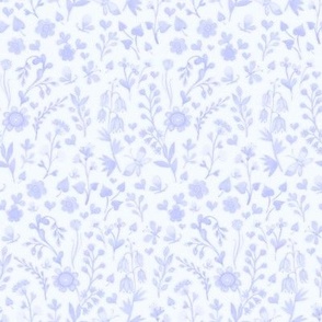 Lavender floral ditsy