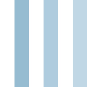 Blue Thick Stripes