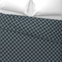 Classic Check Linen Texture Midnight and Slate springgarden2023 med