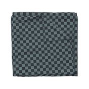 Classic Check Linen Texture Midnight and Slate springgarden2023 med