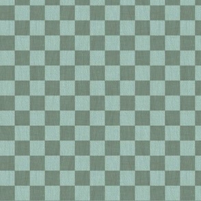 Classic Check Linen Texture Sage and Light Teal springgarden2023 small 