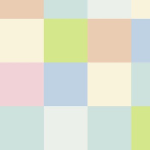 Pastel Checkerboard Large