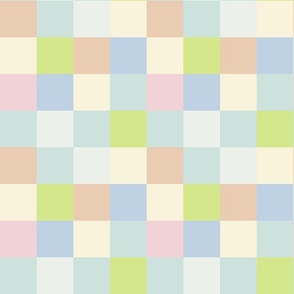 Pastel Checkerboard Small