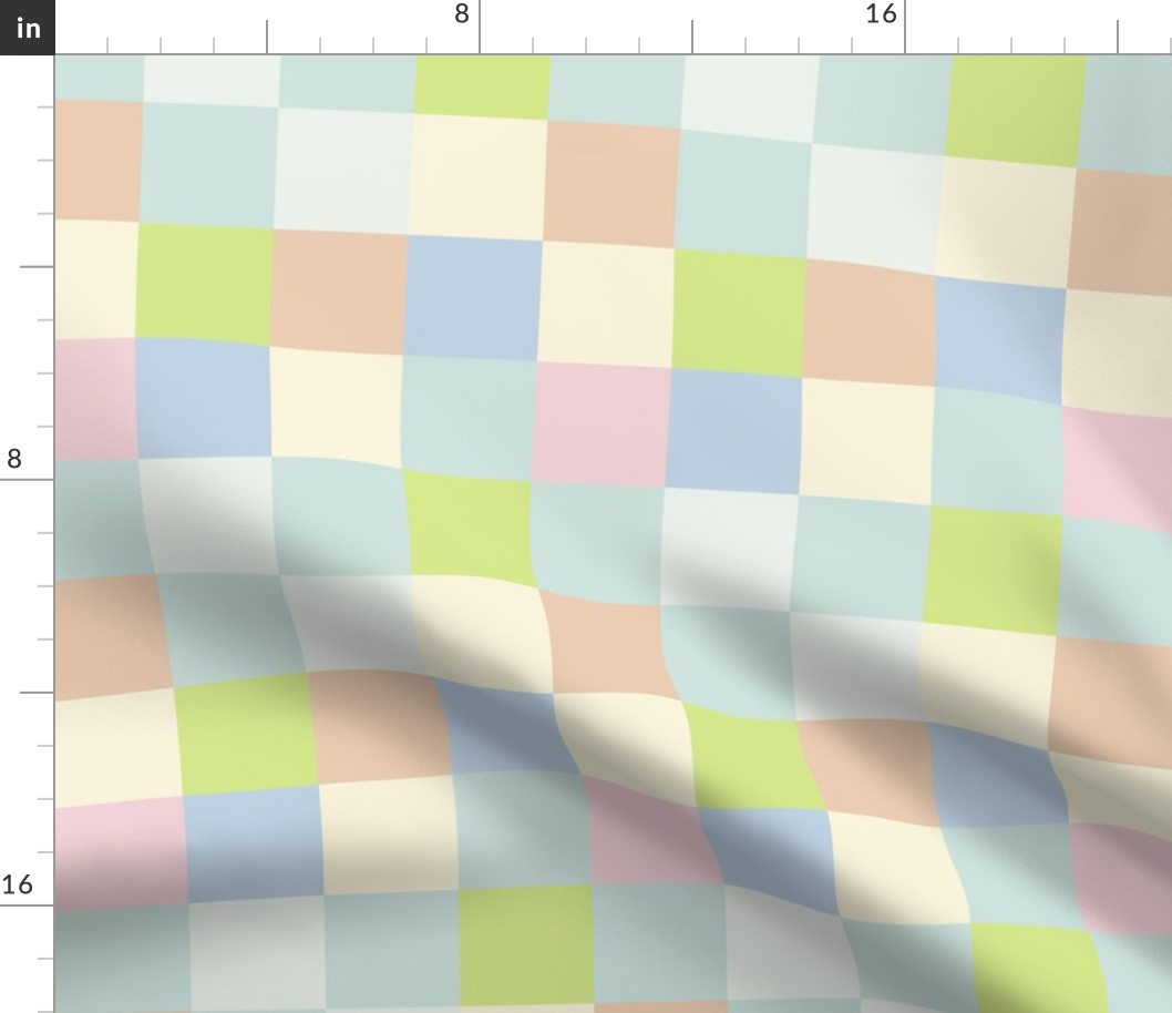 Pastel Checkerboard Small