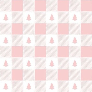 Camping Check in Peppermint Pink - Medium