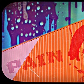 PAIN Graffiti - Quilt Panel
