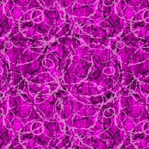 Dappled Textured Circles Mosaic Dark Mix Summer Casual Fun Pink Blender Bright Colors Bold Fuchsia Magenta Pink FF00FF Bold Modern Abstract Geometric