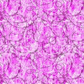 Dappled Textured Circles Mosaic Light Mix Summer Casual Fun Pink Blender Bright Colors Bold Fuchsia Magenta Pink FF00FF Bold Modern Abstract Geometric