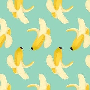 Bananas - On Teal