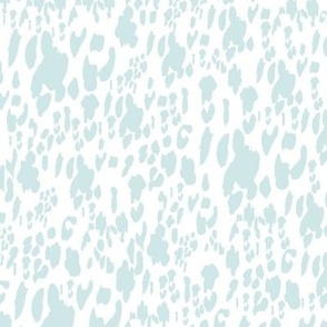 Blithe blue animal print