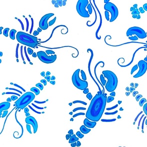 Big Blue Lobsters