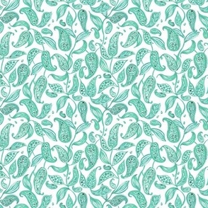 Tamara Paisley teal small