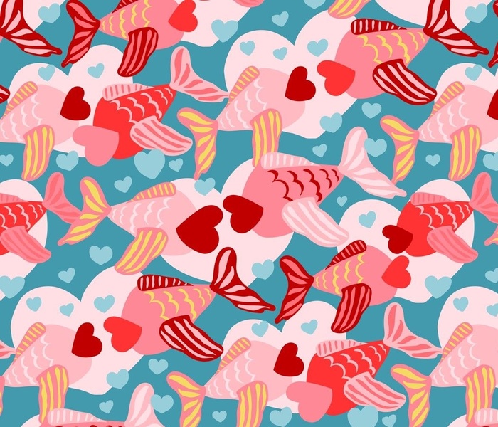 Kissy Fishy Valentines