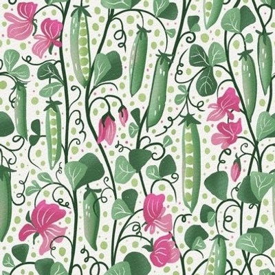 sweet peas | green, fresh, healthy | kitchen sewing projects