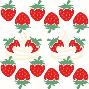 Love Strawberries and Cream