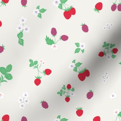 Strawberry Floral Ditzy