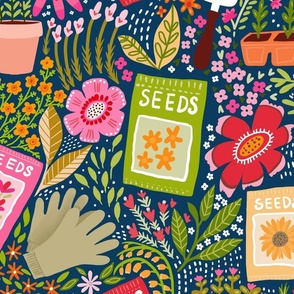 Seed Packet Love jumbo scale