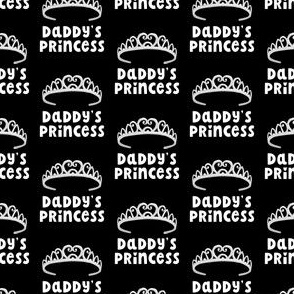 (small scale) Daddy's Princess - Tiara - black - LAD22