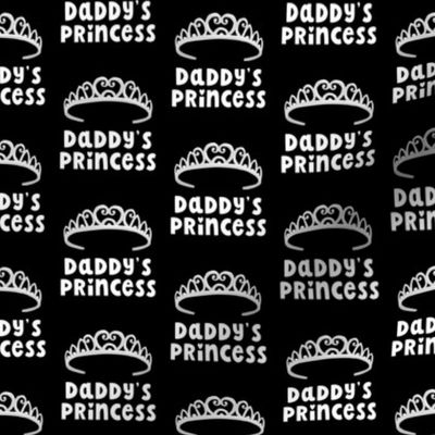 Daddy's Princess - Tiara - black - LAD22