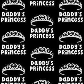 Daddy's Princess - Tiara - black - LAD22