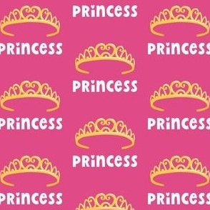 Princess - Tiara - princess pink - LAD22