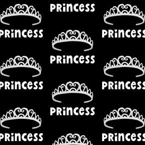 Princess - Tiara - black - LAD23