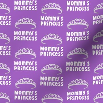Mommy's Princess - Tiara - purple - LAD22