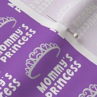 Mommy's Princess - Tiara - purple - LAD22