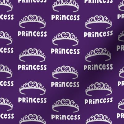 Princess - Tiara - dark purple -  LAD23