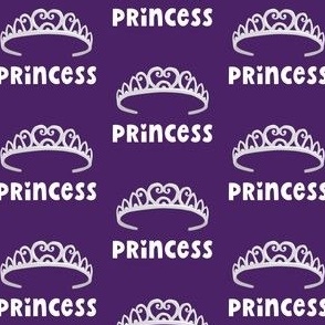 Princess - Tiara - dark purple -  LAD23